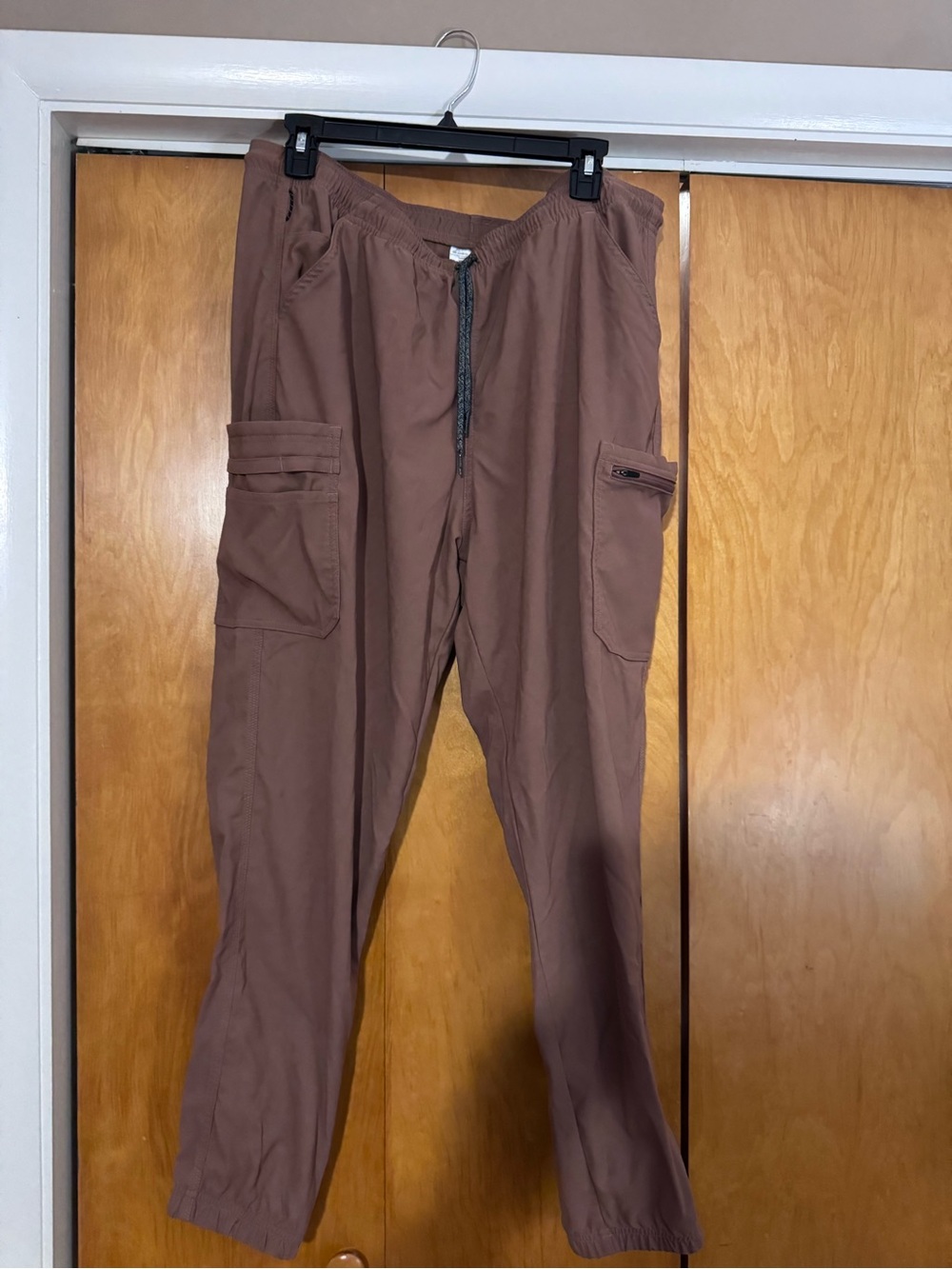 Camel women’s Carhartt Cargo Jogger Pants - Casual Scrubs